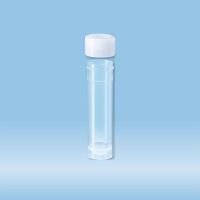 5ml Tube with assembled cap, 57x15.3mm, Polypropylene, Conical Base With skirted base, Sterile