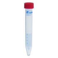 Screw Cap Tube, 15ml, 120X17, Polypropylene, With Graduation, Sterile, With White Label