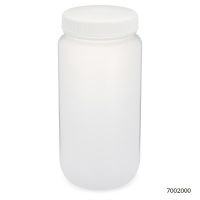 Bottles, Diamond RealSeal, Wide Mouth, Round, PP with PP Closure,2 L