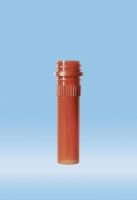 Screw Cap, Micro tube 2ml, Polypropylene, Skirted Base, Brown