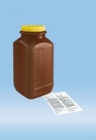 Urine container 3.0 l, With Label & Graduation