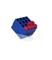 Storage Box 4x4, blue, Polypropylene