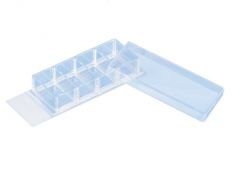 4-well on glass detachable, Sterile