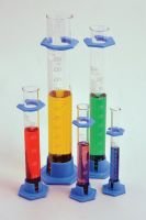 Graduated Cylinders, Plastic Base, Borosilicate Glass