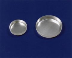 Disposable Smooth-Walled Aluminum Weighing Dishes