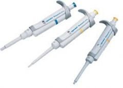 Eppendorf Research® plus, 3-pack, 1-channel, variable, incl. epT.I.P.S.® Box, Option 1: 0.5 – 10 µL, 10 – 100 µL, 100 – 1,000 µL
