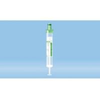S-Monovette® Lithium heparin, 7.5 ml, cap green, 92 x 15 mm, with paper label