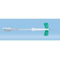 Safety-Multifly® needle, 21G x 3/4'', green, tube length 80 mm