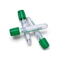 4 mL, BD Vacutainer® Plasma tube, 75 USP units of sodium heparin (spray coated)