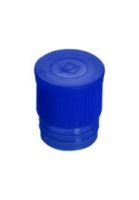 Push cap, blue, suitable for tubes 16-17 mm