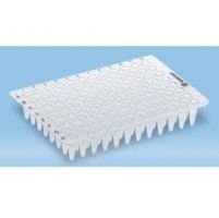PCR plate without skirt, 96 well, white, High Profile, 200 µl, PCR Performance Tested, Polypropylene