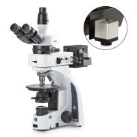 iScope trinocular microscope,EWF 10x/20mm, eyepiece, PLPOLRi 5/10/20/S50x, w/camera