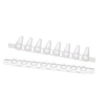 Eppendorf Fast PCR Tube Strips, 0.1 mL, with cap strips, flat, PCR clean