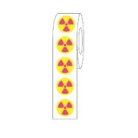 Label Rolls, Cryo, 9.5mm, Radioactive Dots