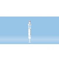 S-Monovette® Fluoride/EDTA, 2.7 ml, cap grey, 75 x 13 mm, with paper label