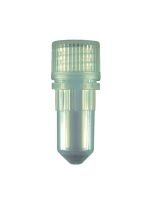 Axygen® 0.5 mL Conical Screw Cap Microcentrifuge Tube and Cap, with O-ring, Polypropylene, Clear Cap,sterile