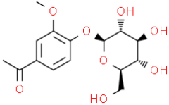 Androsin; glucoacetovanillone