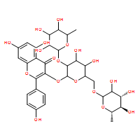 Kaempferol 3-O-(2,6-?-L-dirhamnopyranosyl-?-Dglucopyranoside)