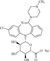 Clozapine-5-N-Glucuronide Sodium Salt