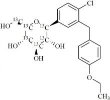 Dapagliflozin-13C6 (glucitol-13C6)