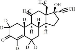 Etonogestrel-d6 (Desogestrel EP Impurity D-d6, Desogestrel USP Related Compound C-d6, 3-Ketodesogestrel-d6)
