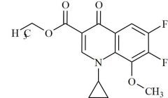 Moxifloxacin Related Compound 1 (8-Methoxy Quinolonic Ethyl Ester)