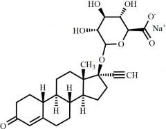 Norethindrone 17-O-Glucuronide Sodium Salt
