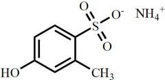 Policresulen Impurity 5 Ammonium Salt  (m-Cresol-4-Sulfonic Acid Ammonium Salt)