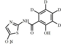 Nitazoxanide USP Related Compound B-d4 (Tizoxanide-d4)