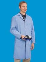 Men's Cloth Lab Coat Blue