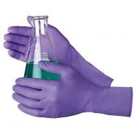 Kimberly-Clark® Safe skin Purple Nitrile Gloves - Extended Cuff, Powder-Free 