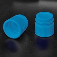 Autosampler Tube Caps, Blue