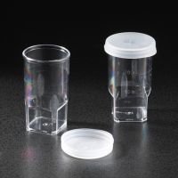 Blood Cell Counting Vial with Attached Snap Cap, Graduated to 20mL