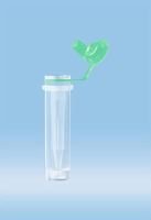 Microvette® CB 300 µl, Lithium Heparin, Flat Base, Green Push Cap