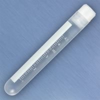 Cryo tubes, 5.0mL, STERILE, Internal Threads, Attached Screwcap with Co-Molded Thermoplastic Elastomer (TPE) Sealing Layer, Round Bottom