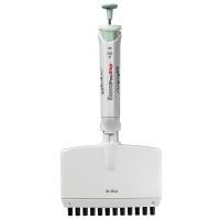 Pipette, Fully Autoclavable, 12-Channel, Adjustable volume, 20 - 200ul, Green