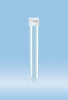13ML Tube, 101X16, Round Base, With O Ring Cap, Sterile, Polypropylene