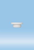 Push cap, white, Sample Cap