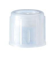 Ventilation Push cap, Natural, For Tube 75 x 12mm