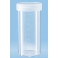 Disposable cup 500ml, Polypropylene, Sterile & Non Sterile, With White & Yellow Cap