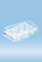 TC Plate 6 Well, Standard Red , Cell+ Yellow, suspension Green , Flat Base, Sterile, Tested