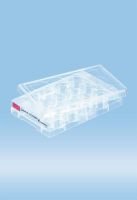 TC Culture Plate 12 Well, Standard Red, Cell+ Yellow, suspension Green Flat Base, Sterile, Tested