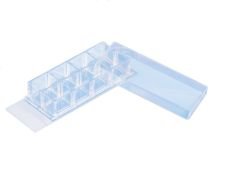 8-well on glass detachable, Sterile