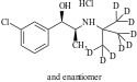 rac-erythro-Dihydro Bupropion-d9 HCl