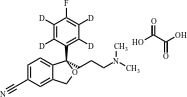 (R)-Citalopram-d4 Oxalate ((R)-Escitalopram-d4 Oxalate)