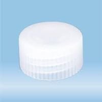 Screw cap, natural, suitable for tubes and S-Monovettes 13 mm