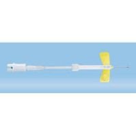Safety-Multifly® needle, 20G x 3/4'', yellow, tube length 80 mm