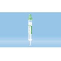 S-Monovette® Lithium heparin, 4 ml, cap green, 75 x 13 mm, with paper label