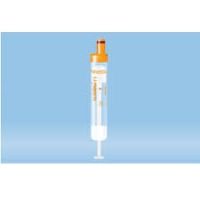 S-Monovette® Lithium heparin, 9 ml, cap orange, 92 x 16 mm, with plastic label