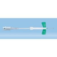 Safety-Multifly® needle, 21G x 3/4'', green, tube length 80 mm